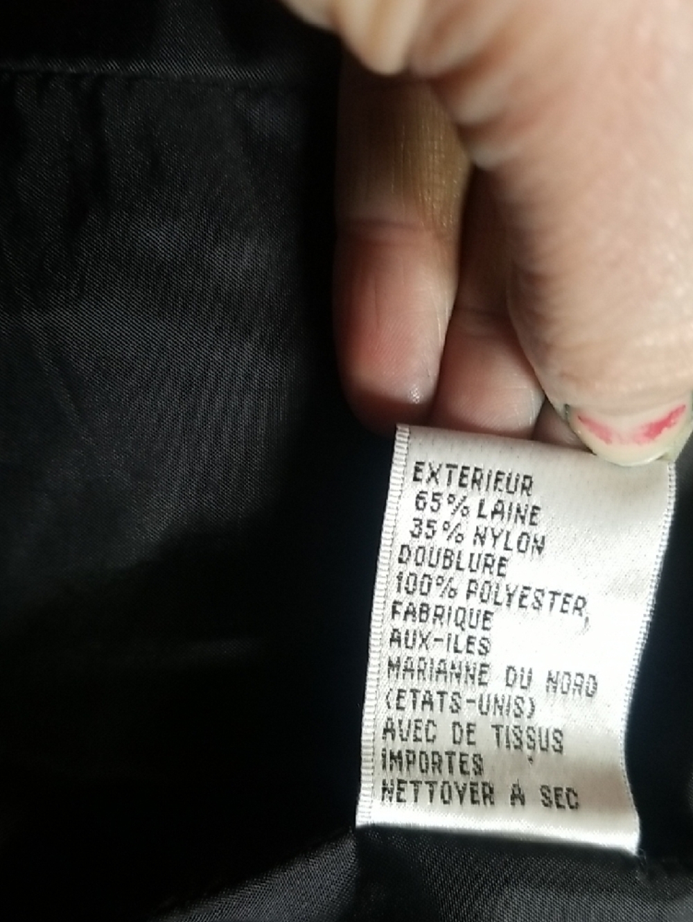 Talbots Black and White Tweed Petite Blazer - Picture 5 of 10